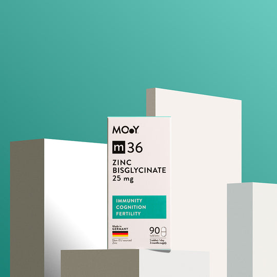 m36 Zinc Bisglycinate 25 mg, 90 tablete, 40,5 g, Molecules of Youth, natural